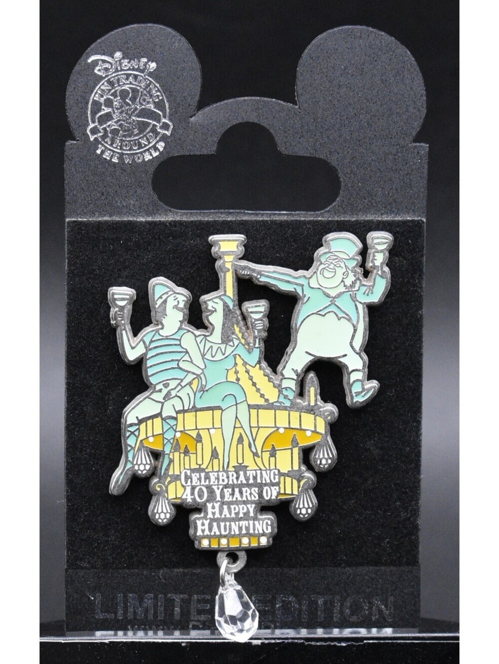 Disney Haunted Mansion 40th Cast Exclu Celebrating Happy Haunting LE 750 Pin (C9